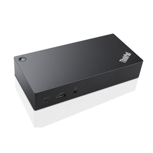 Lenovo ThinkPad USB-C Dock (40A9) - Black by Lenovo - Refurbished - Very Good condition - US$86.49