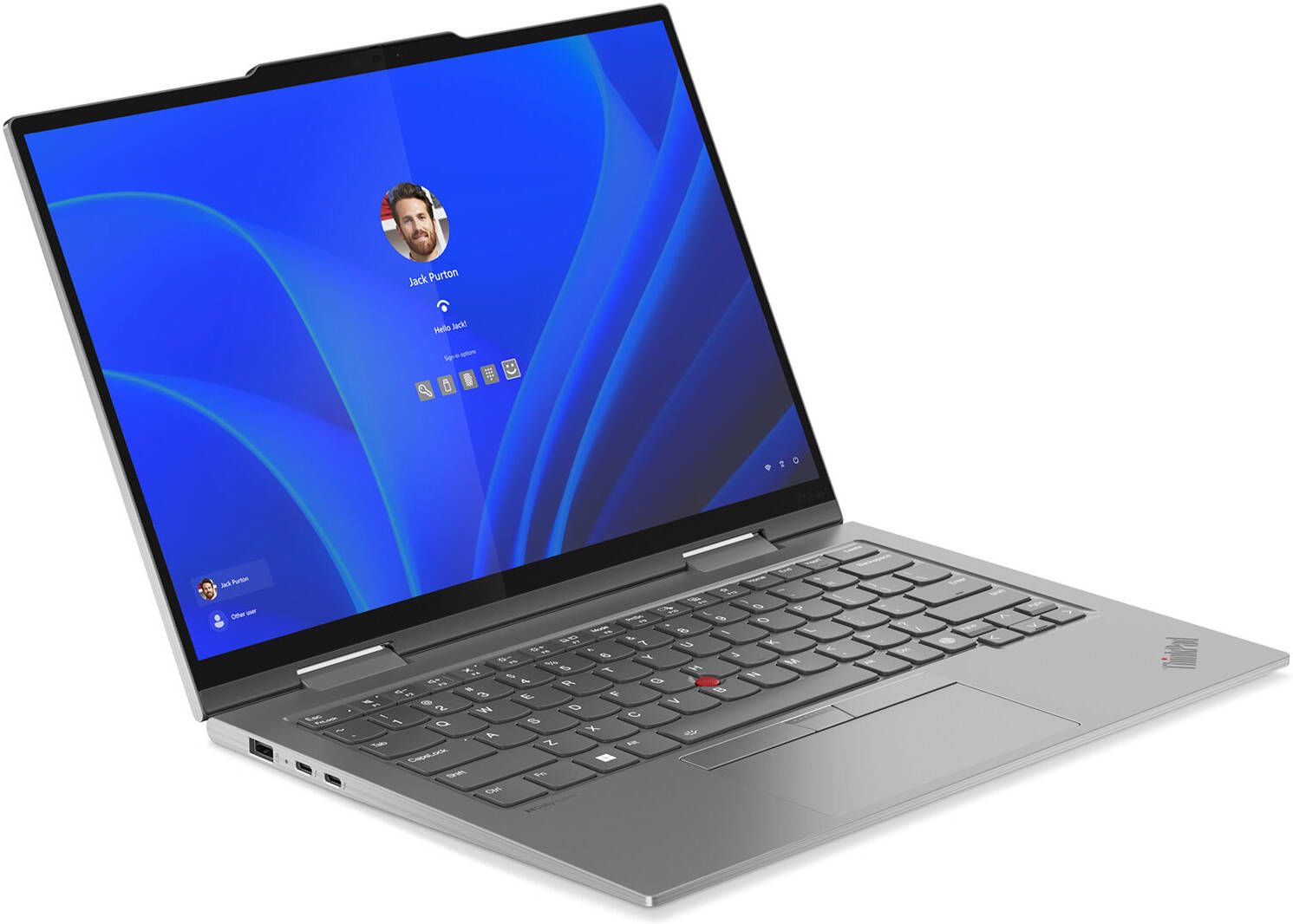 Lenovo ThinkPad X1 2-in-1 (Gen 9) Laptop 14″ - Luna Grey - Intel Core Ultra 7 155U 1.7GHz - 16GB RAM - 512GB by Lenovo - Image 2
