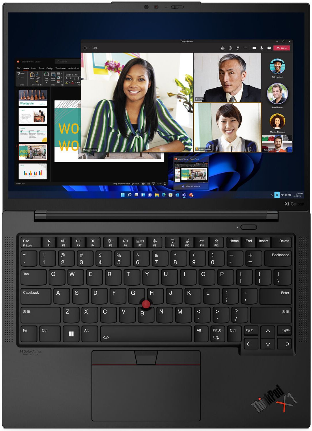 Lenovo ThinkPad X1 Carbon (Gen 10) Touchscreen Laptop 14" - Deep Black - Intel Core i7-1265U 1.8GHz - 16GB RAM - 512GB by Lenovo - Image 2