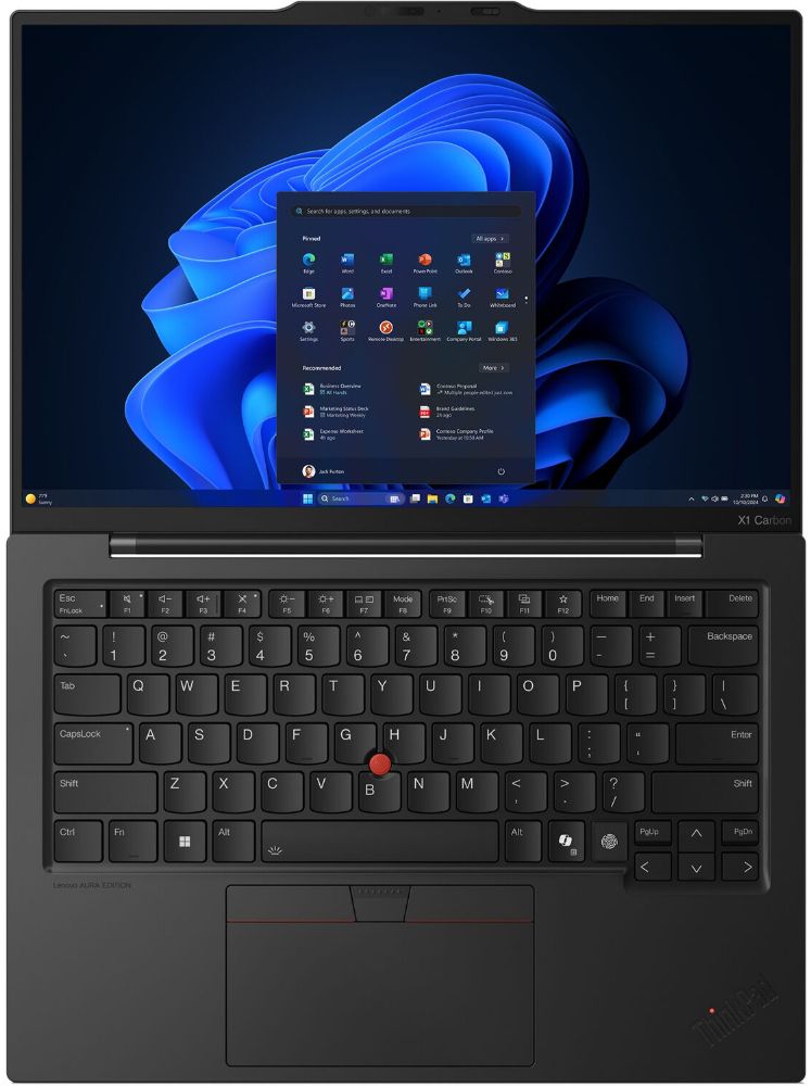 Lenovo ThinkPad X1 Carbon Gen 13 Laptop 14" - Black - Intel Core Ultra 7 258V 2.2GHz - 32GB RAM - 512GB by Lenovo - Image 2
