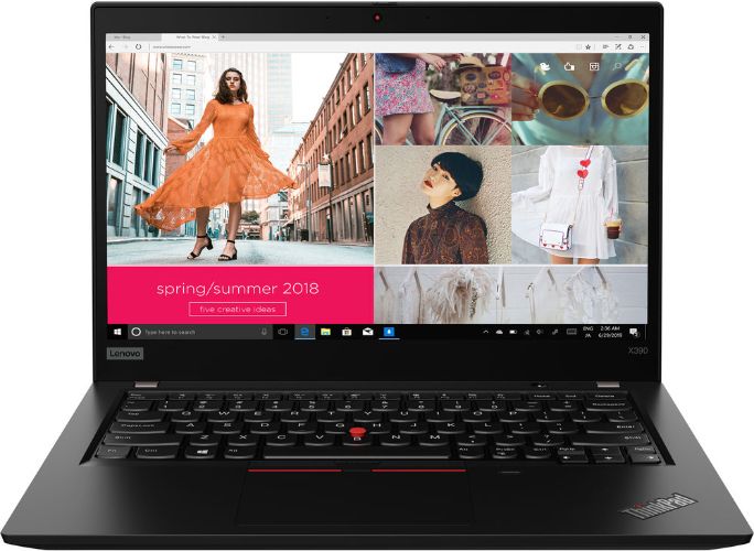 Lenovo ThinkPad X390 Laptop 13.3" - Black - Intel Core i5-8365U 1.6GHz - 8GB RAM - SSD 256GB by Lenovo - Refurbished - Very Good condition - CA$263.97