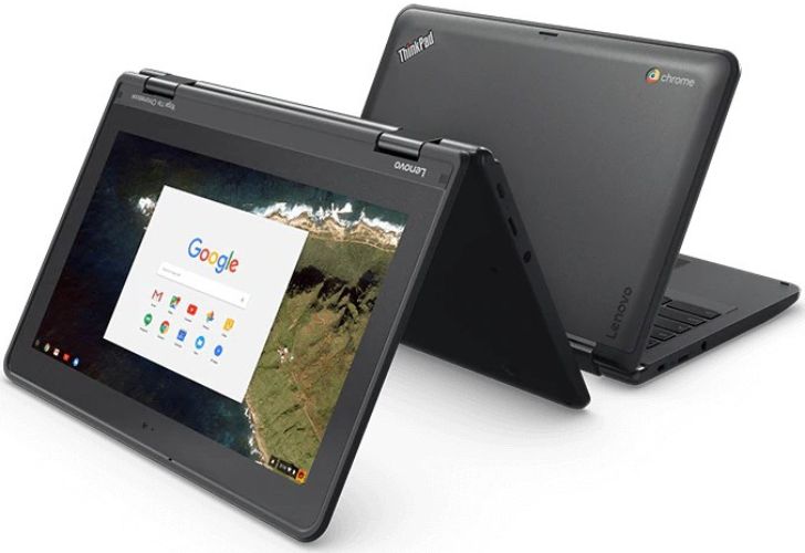 Lenovo Lenovo ThinkPad Yoga 11e Chromebook Laptop 11.6" - Intel Celeron N2940 1.83GHz - 4GB - 16GB - Graphite Black - 11.6 Inch - Very Good - Standard Battery by Lenovo - Refurbished - Very Good condition - Image 2