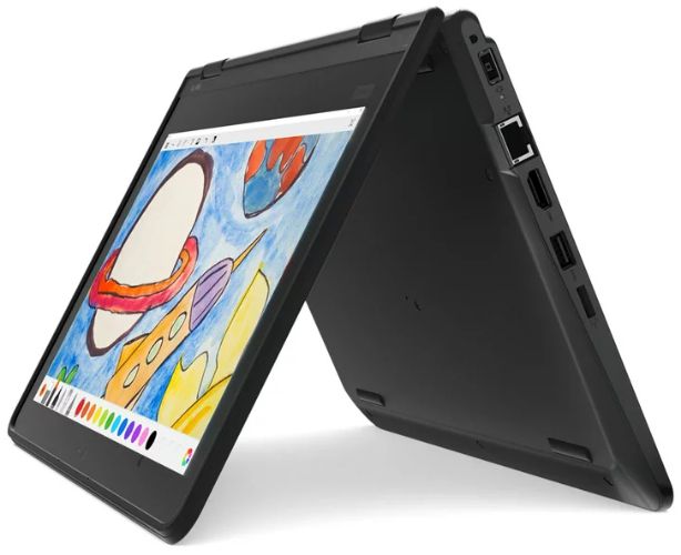 Lenovo Lenovo ThinkPad Yoga 11e (Gen 5) Laptop 11.6" - Intel Pentium Silver N5000 1.1GHz - 8GB - 128GB - Black - 11.6 Inch - Very Good - Standard Battery by Lenovo - Refurbished - Very Good condition - Image 3