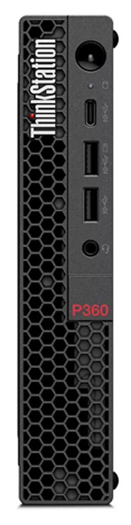 Lenovo ThinkStation P360 Tiny Desktop - Intel Core i5-12500T 2.0GHz - 512GB - Black - 16GB RAM by Lenovo - Refurbished - Like New condition - CA$1908.99
