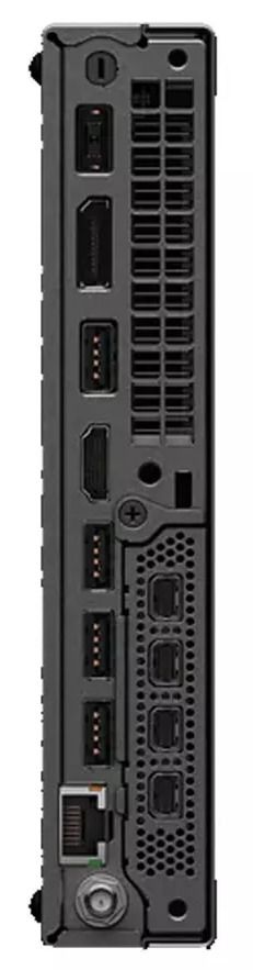 Lenovo ThinkStation P360 Tiny Desktop - Intel Core i5-12500T 2.0GHz - 512GB - Black - 16GB RAM by Lenovo - Image 2
