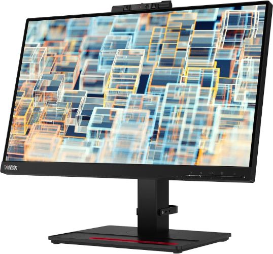 Lenovo ThinkVision T22v-20 21.5" FHD VoIP Monitor - Raven Black - 21.5 Inch by Lenovo - Image 3