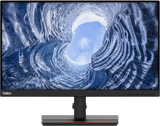 Lenovo ThinkVision T24i-2L 23.8" FHD Monitor - Raven Black - 23.8 Inch by Lenovo - Refurbished - Very Good condition - US$110.98