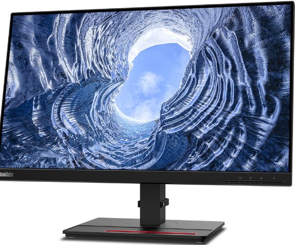 Lenovo ThinkVision T24i-2L 23.8" FHD Monitor - Raven Black - 23.8 Inch by Lenovo - Refurbished - Very Good condition - Image 3