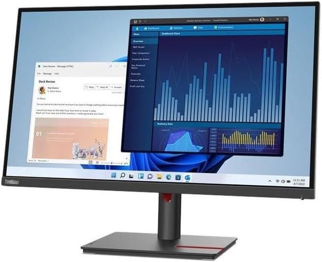 Lenovo ThinkVision T27p-30 Monitor 27" - Black - 27 Inch by Lenovo - Refurbished - Like New condition - CA$344.97