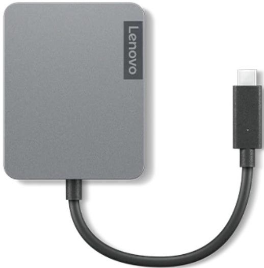 Lenovo USB-C Travel Hub Gen 2 - Storm Grey by Lenovo - Refurbished - Very Good condition - US$131.99