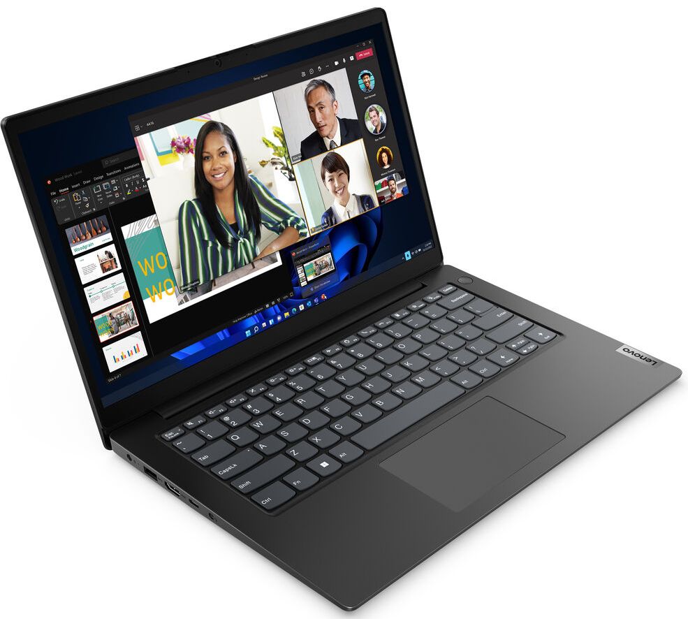 Lenovo V14 G4 ABP Laptop 14" - Business Black - AMD Ryzen 5 7430U 2.3GHz - 8GB RAM - 256GB by Lenovo - Image 2