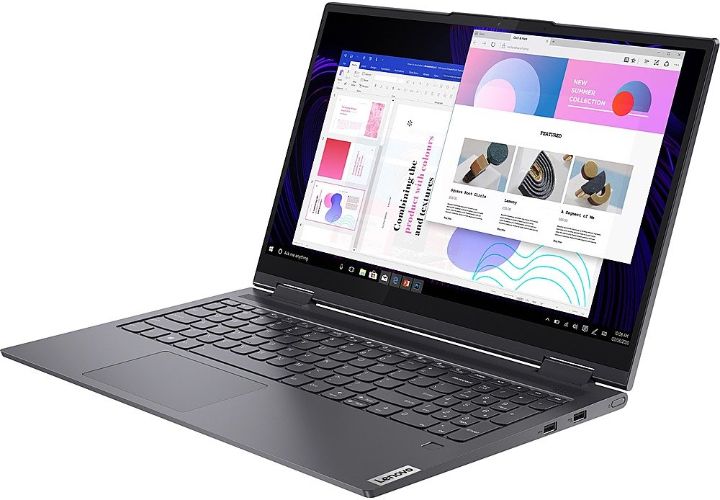 Lenovo Yoga 7 15ITL5 Laptop 15.6" - Slate Grey - Intel Core i5-1135G7 2.4GHz - 8GB RAM - 256GB by Lenovo - Image 4
