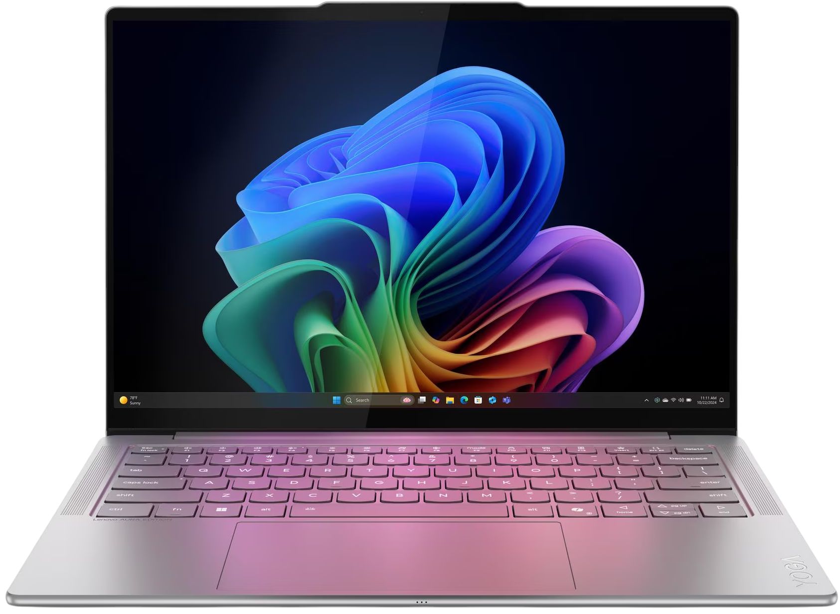 Lenovo Lenovo Yoga Slim 7 14ILL10 2-in-1 Laptop 14" - Intel Core Ultra 7 256V 2.2GHz - 16GB - 512GB - Luna Grey - 14 Inch - Touchbar - Good - Standard Battery by Lenovo - Refurbished - Good condition - Image 4