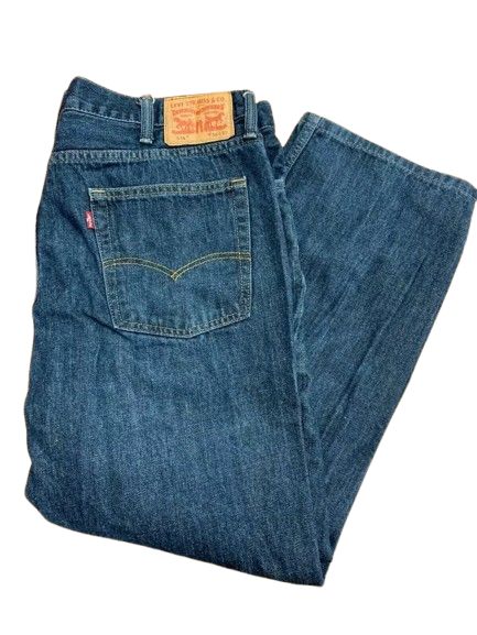 Levi Strauss & Co 514 Straight Stretch Men's Jeans 36" x 34" - Medium Wash Blue by Levi Strauss & Co - Refurbished - Brand New condition - US$61.48