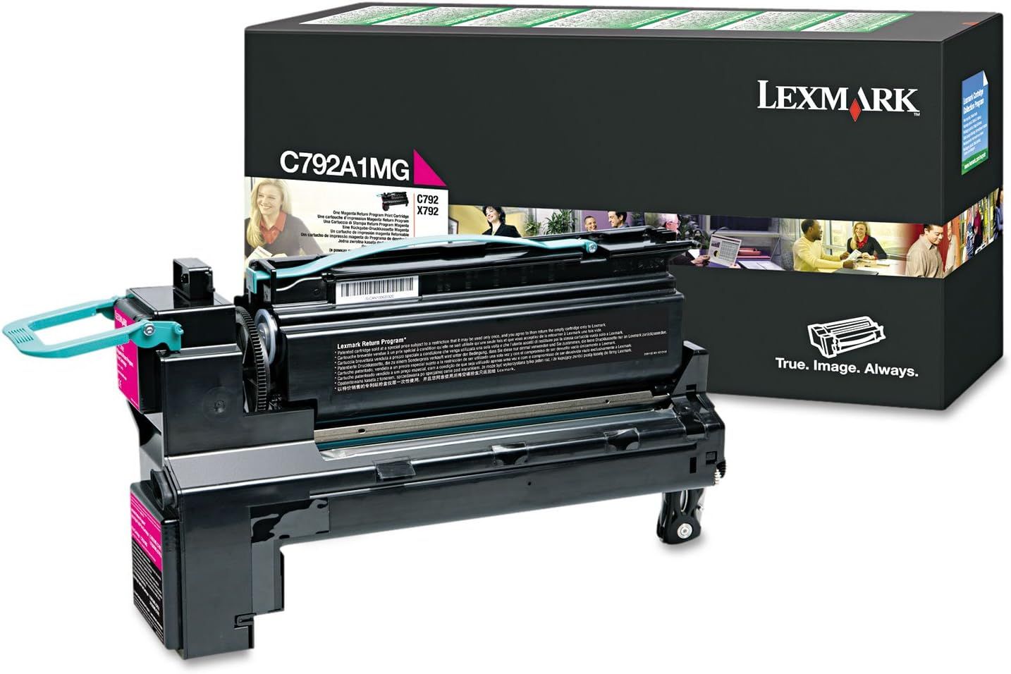 Lexmark C792A1MG Magenta Toner Cartridge - Magenta by Lexmark - Refurbished - Brand New condition - CA$292.99