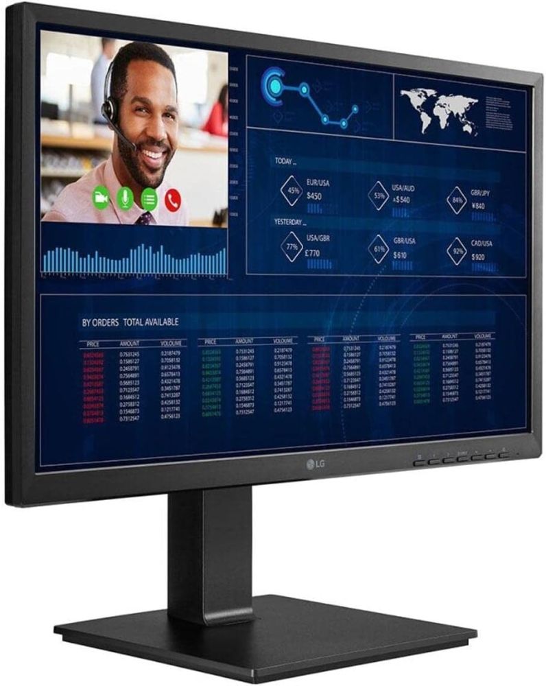 LG 24CN650N-6N FHD IPS AIO Thin Client Desktop PC 24" - Intel Celeron J4105 1.5GHz - 16GB - Black - 4GB RAM - 24 Inch by LG - Refurbished - Very Good condition - Image 2