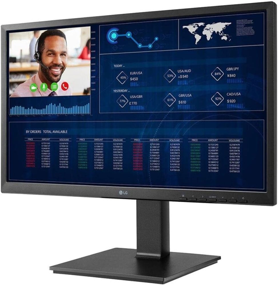 LG 24CN650N-6N FHD IPS AIO Thin Client Desktop PC 24" - Intel Celeron J4105 1.5GHz - 16GB - Black - 4GB RAM - 24 Inch by LG - Refurbished - Very Good condition - Image 3