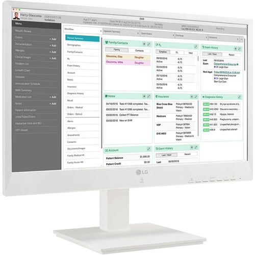 LG 24CN670IK6N Thin Client AIO Desktop Computer 23.8" - Intel Celeron J4105 1.5GHz - 16GB - White - 4GB RAM - 23.8 Inch by LG - Image 2