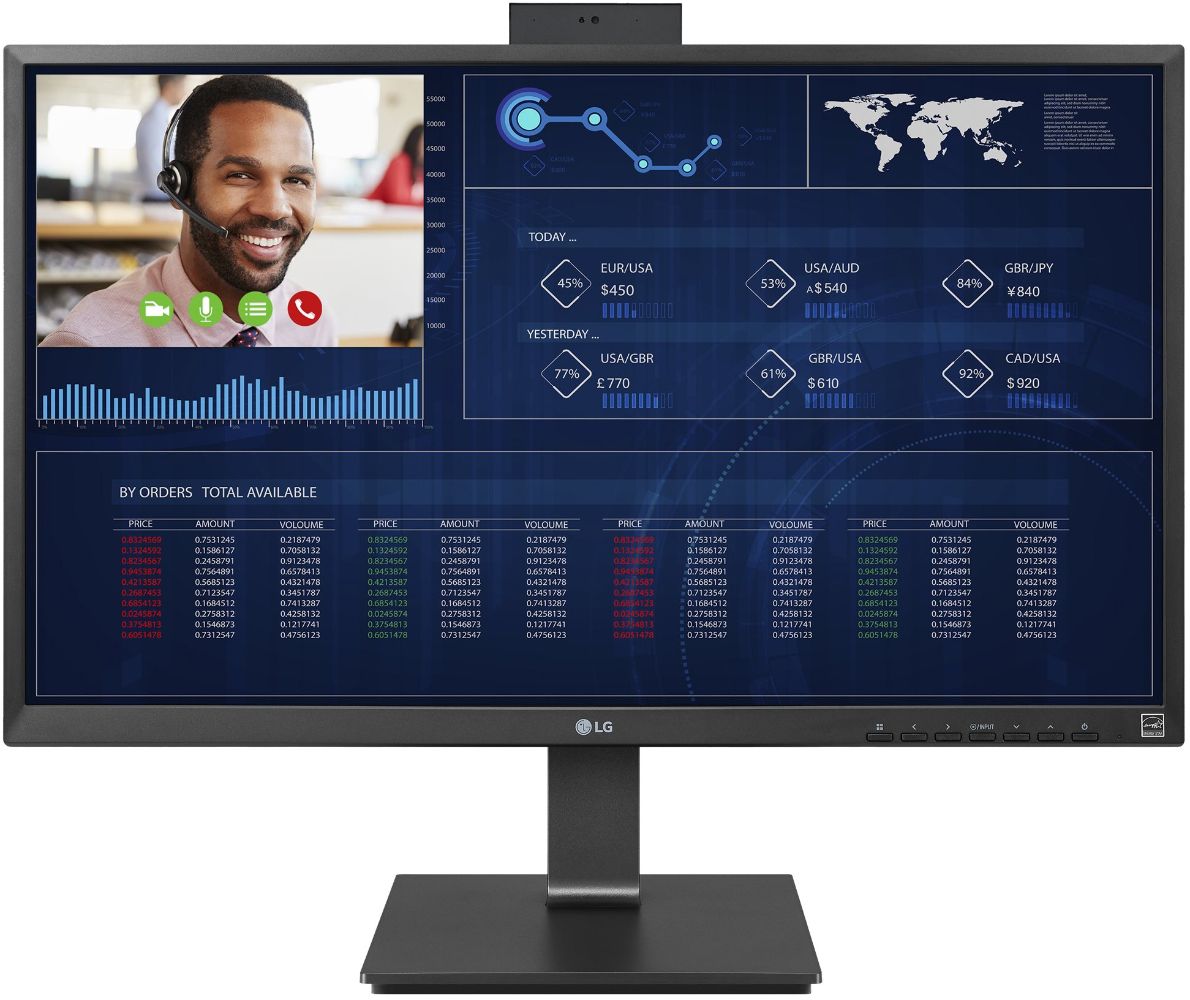 LG 27CN650N-6N FHD All-in-One Thin Client Desktop PC 27" - Intel Celeron J4105 5GHz - 16GB - Black - 4GB RAM - 27 Inch by LG - Image 2