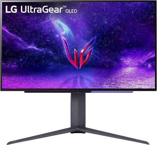 LG 27GR95QE UltraGear Gaming Monitor - Black - 27 Inch by LG - Refurbished - Very Good condition - US$455.98