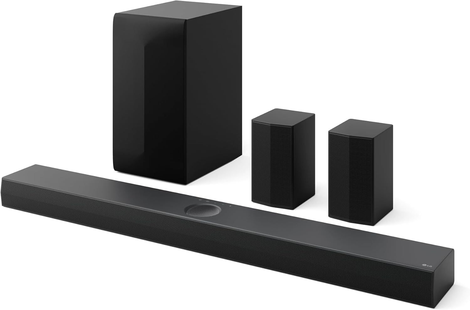 LG 5.1.1 Channel S70TR Home Theater Soundbar with Dolby Atmos and Rear Speakers - Black by LG - Refurbished - Good condition - US$282.99