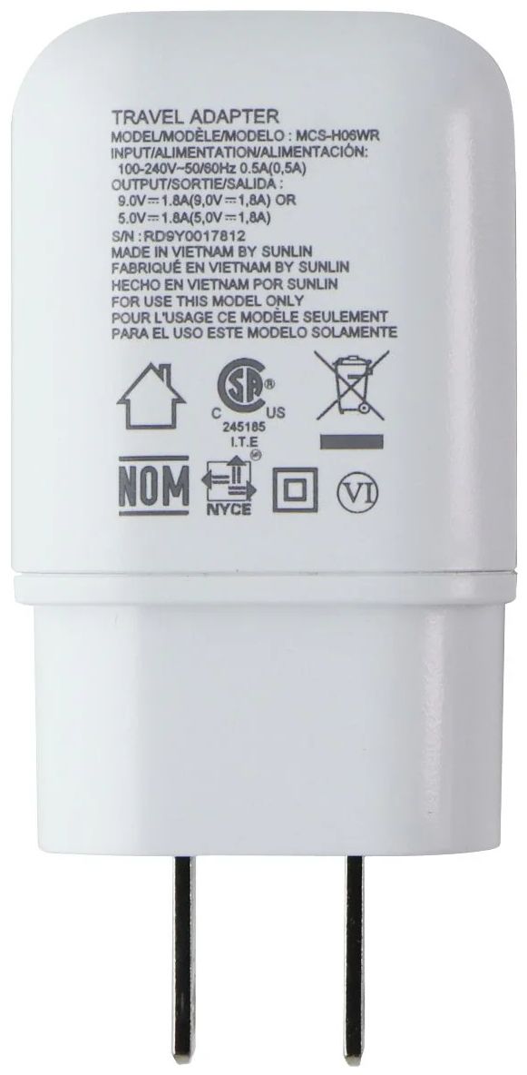 LG Charge Brick MCS-H06WR (Bulk Packaging) - White by LG - Refurbished - Brand New condition - Image 4