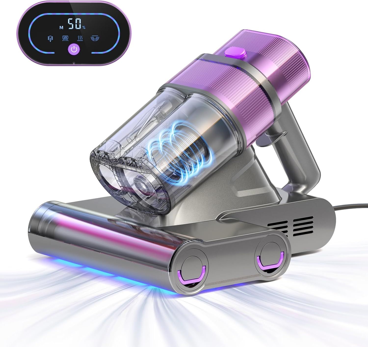 LGDSLDD CY313 Mattress Vacuum Cleaner with Dust Sensor - Purple by LGDSLDD - Refurbished - Very Good condition - US$70.83