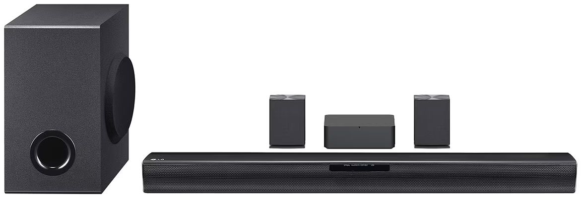 LG SQC4R Soundbar with Subwoofer - Black by LG - Refurbished - Very Good condition - US$139.98