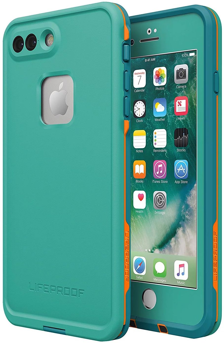 LifeProof Fre Phone Case For iPhone 7 Plus - Sunset Bay Teal by LifeProof - Refurbished - Brand New condition - CA$71.48