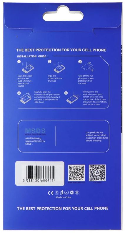 LITO 2.5D Full Glue Tempered Glass Screen Protector for Motorola Moto E32 5G - Clear by LITO - Refurbished - Brand New condition - Image 2