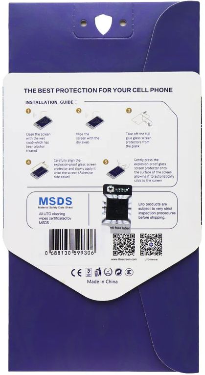 LITO 2.5D Full Glue Tempered Glass Screen Protector for Oppo X3 Find Lite - Clear by LITO - Refurbished - Brand New condition - Image 2