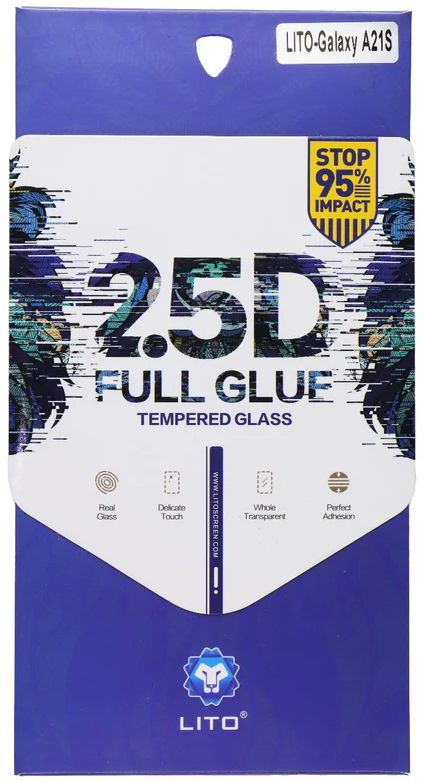 LITO 2.5D Full Glue Tempered Glass Screen Protector for Samsung Galaxy A21s - Clear by LITO - Refurbished - Brand New condition - US$8.78