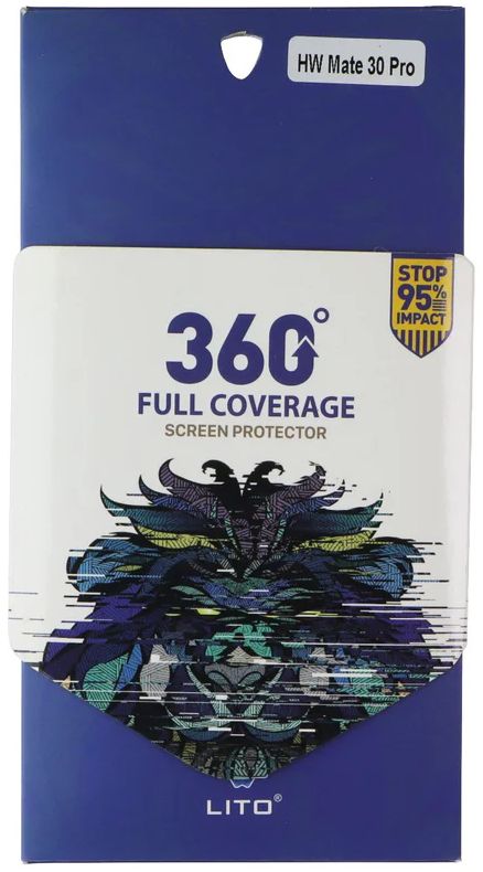 LITO 360 Full Coverage Screen Protector for Huawei Mate 30 Pro - Clear by LITO - Refurbished - Brand New condition - US$8.78