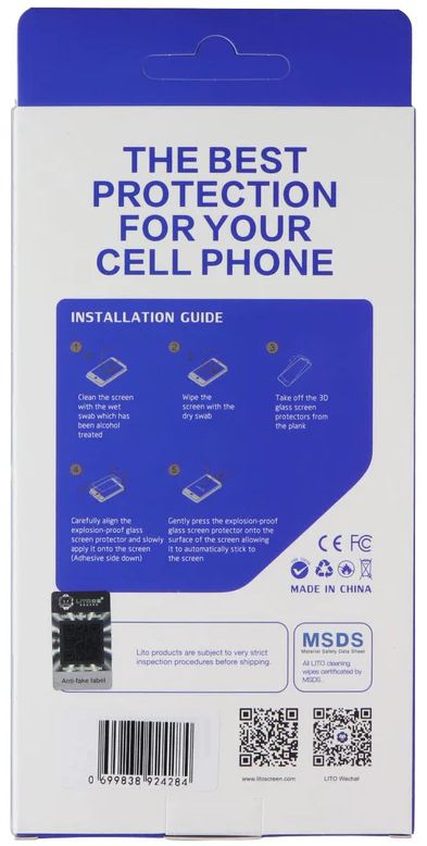 LITO 3D Full Cover Screen Protector for Motorola Moto Edge 30 Ultra - Clear by LITO - Refurbished - Brand New condition - Image 2