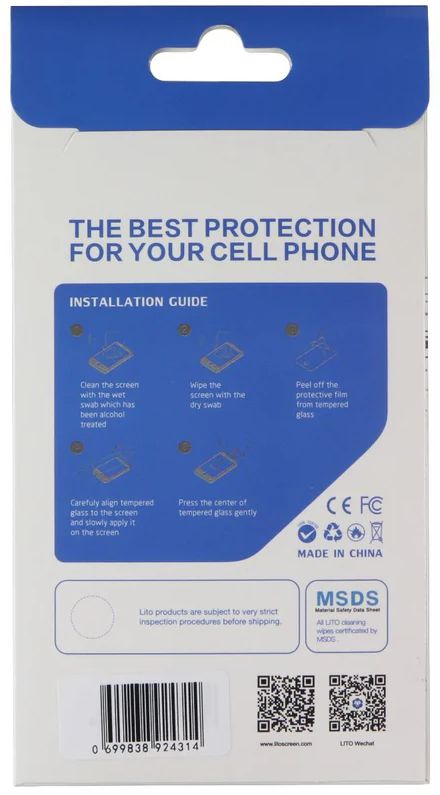 LITO 9H (0.33mm) Tempered Glass Screen Protector for TCL 306 - Clear by LITO - Refurbished - Brand New condition - Image 2