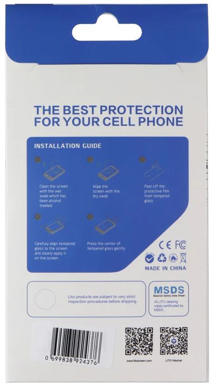 LITO 9H (0.33mm) Tempered Glass Screen Protector for Vivo Y55 5G - Clear by LITO - Refurbished - Brand New condition - Image 2