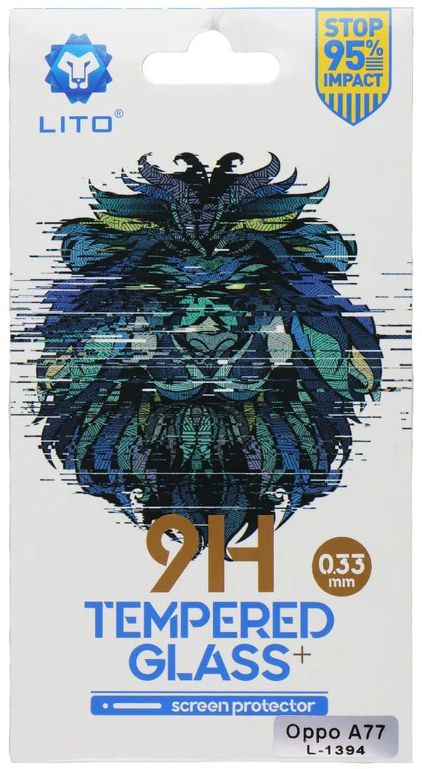 LITO 9H Tempered Glass Screen Protector for Oppo A77 - Clear by LITO - Refurbished - Brand New condition - US$8.78