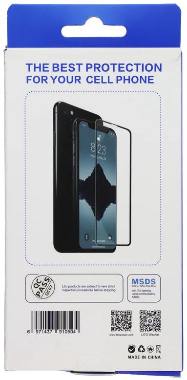 LITO D+ Full Coverage Tempered Glass Screen Protector for Nokia 6.2 - Clear/Black by LITO - Refurbished - Brand New condition - Image 2