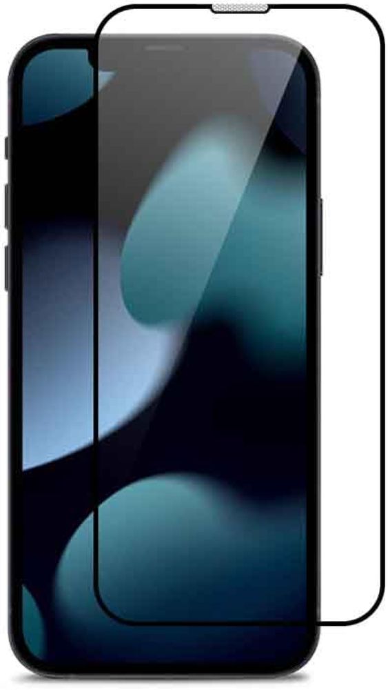 LITO D+ Full Cover Tempered Glass for iPhone 14 Plus (2 Pack) - Transparent/Black - Brand New by LITO - Refurbished - Brand New condition - US$10.08