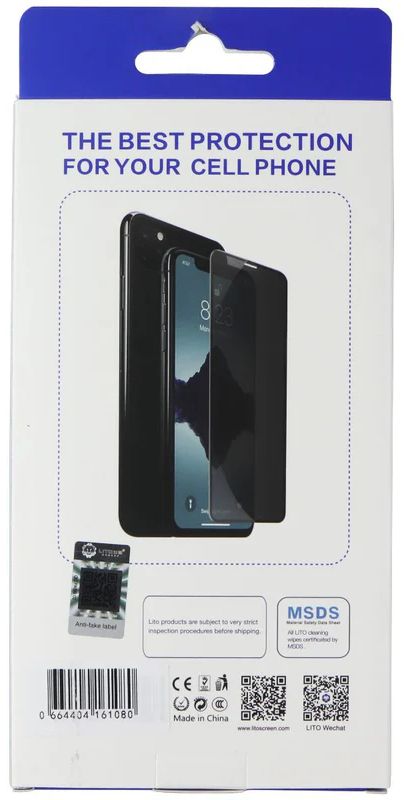 LITO D+ Privacy Glass Screen Protector for iPhone 14 Plus (2 Pack) - Privacy by LITO - Refurbished - Brand New condition - Image 2