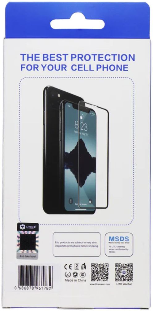 LITO D+ Strong Edge Tempered Glass Screen Protector for iPhone 12 mini (2 Pack) - Transparent - Brand New by LITO - Refurbished - Brand New condition - Image 3
