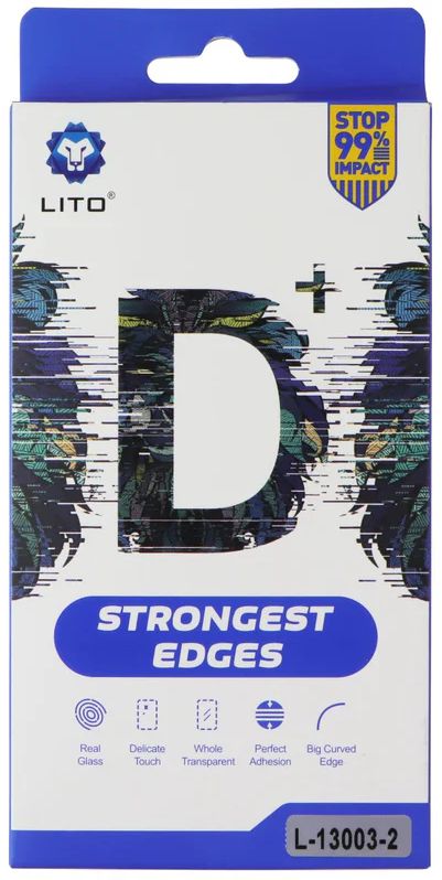 LITO D+ Strongest Edges Screen Protector for iPhone 13 Pro Max (2 Pack) - Clear by LITO - Refurbished - Brand New condition - US$8.78
