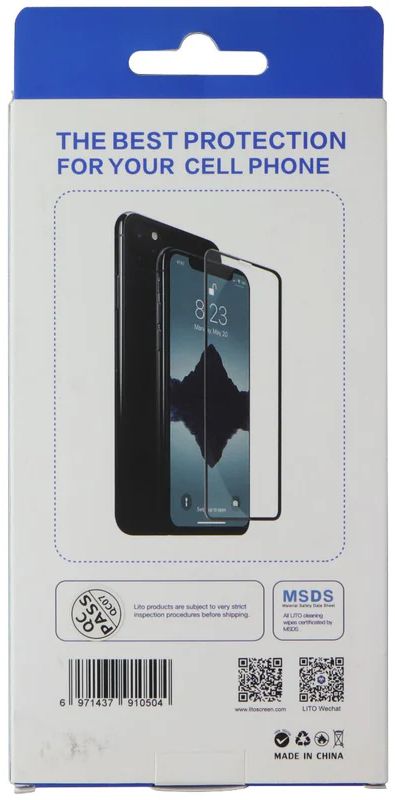 LITO D+ Strongest Edges Screen Protector for Xiaomi Mi 9 Lite - Clear/Black Edge by LITO - Refurbished - Brand New condition - Image 2
