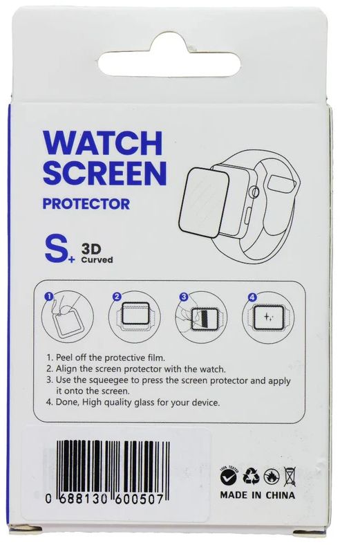 LITO S+ 3D Curved Screen Protector for Apple Watch Series 7 (45mm) - Clear by LITO - Refurbished - Brand New condition - Image 2