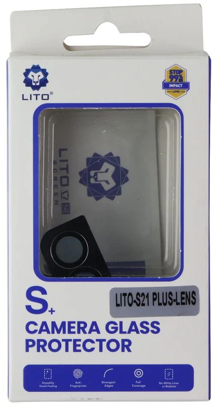 LITO S+ Camera Glass Lens Protector for Samsung Galaxy S21 - Black by LITO - Refurbished - Brand New condition - US$8.78