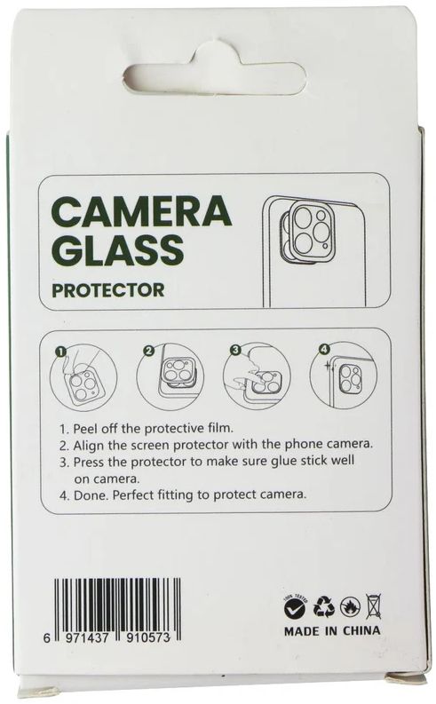 LITO S+ Camera Glass Protector for Samsung Galaxy S20+ - Black by LITO - Refurbished - Brand New condition - Image 2