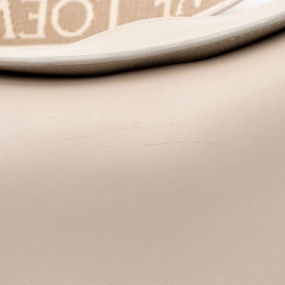 Loewe Satin Calfskin Jacquard Luna Small Bag - Calfskin - Beige by Loewe - Image 13