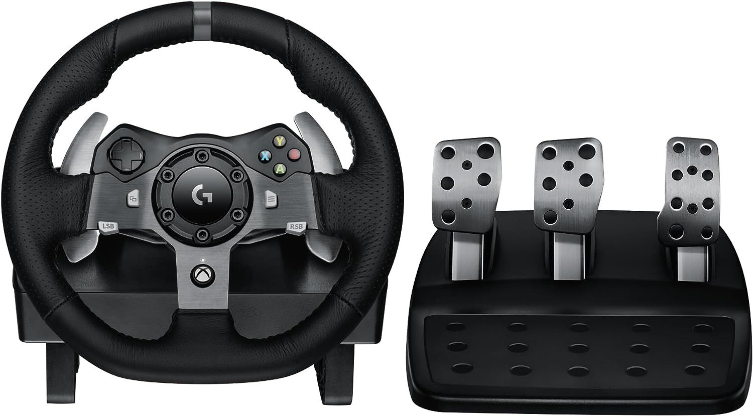 Logitech 941-000121 G920 Driving Force Racing Wheel for Xbox One and PC - Black by Logitech - Refurbished - Very Good condition - Image 2