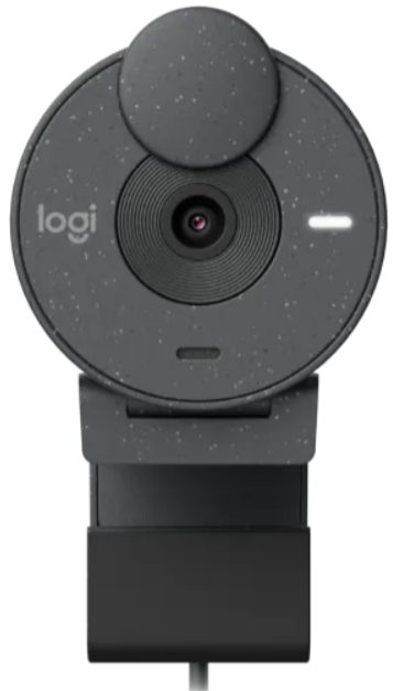 Logitech Brio 300 USB-C Webcam with Privacy Shutter - Graphite by Logitech - Image 4
