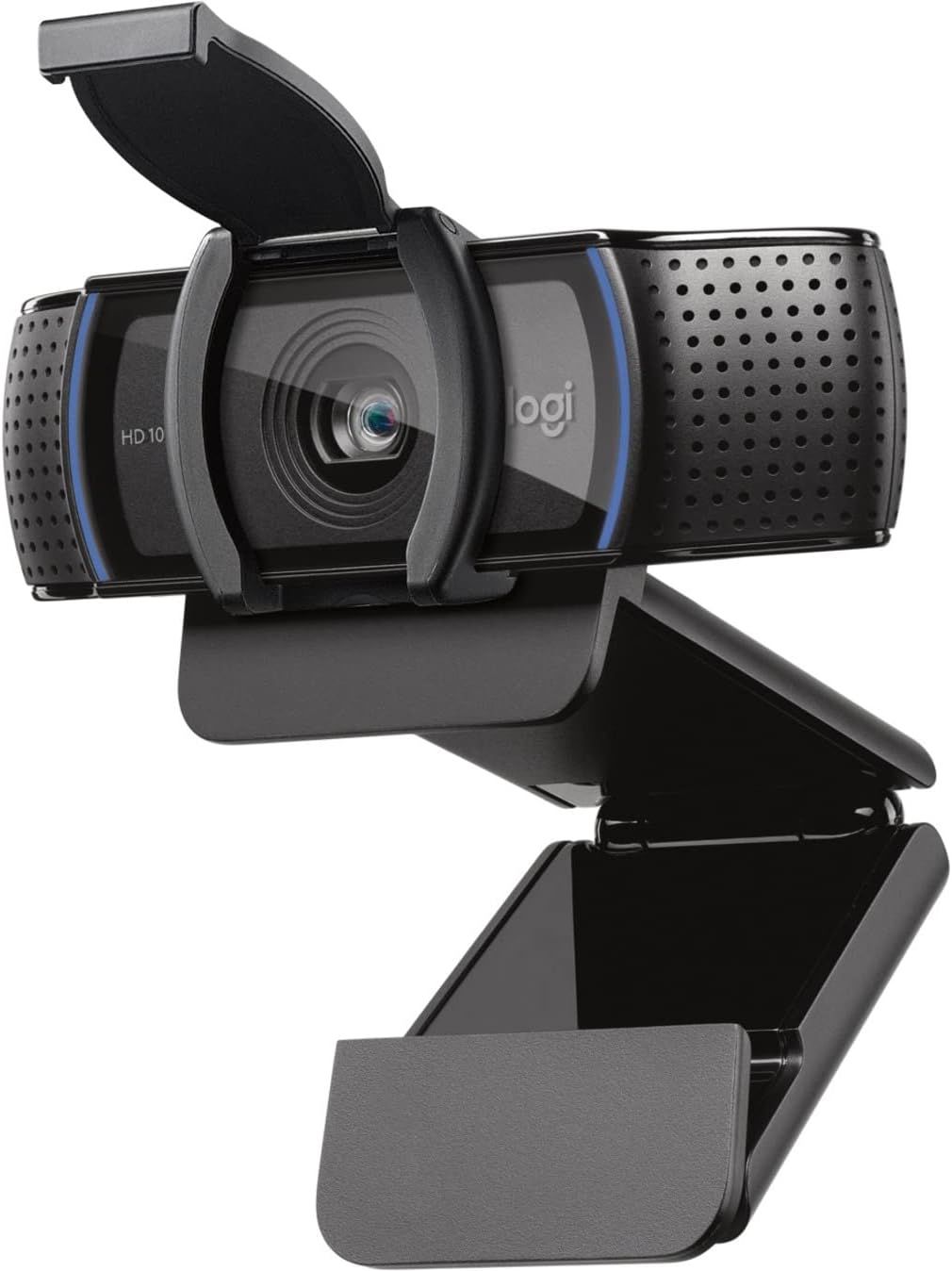 Logitech C920e Mic-Enabled Webcam for Zoom - Black by Logitech - Refurbished - Very Good condition - US$70.40